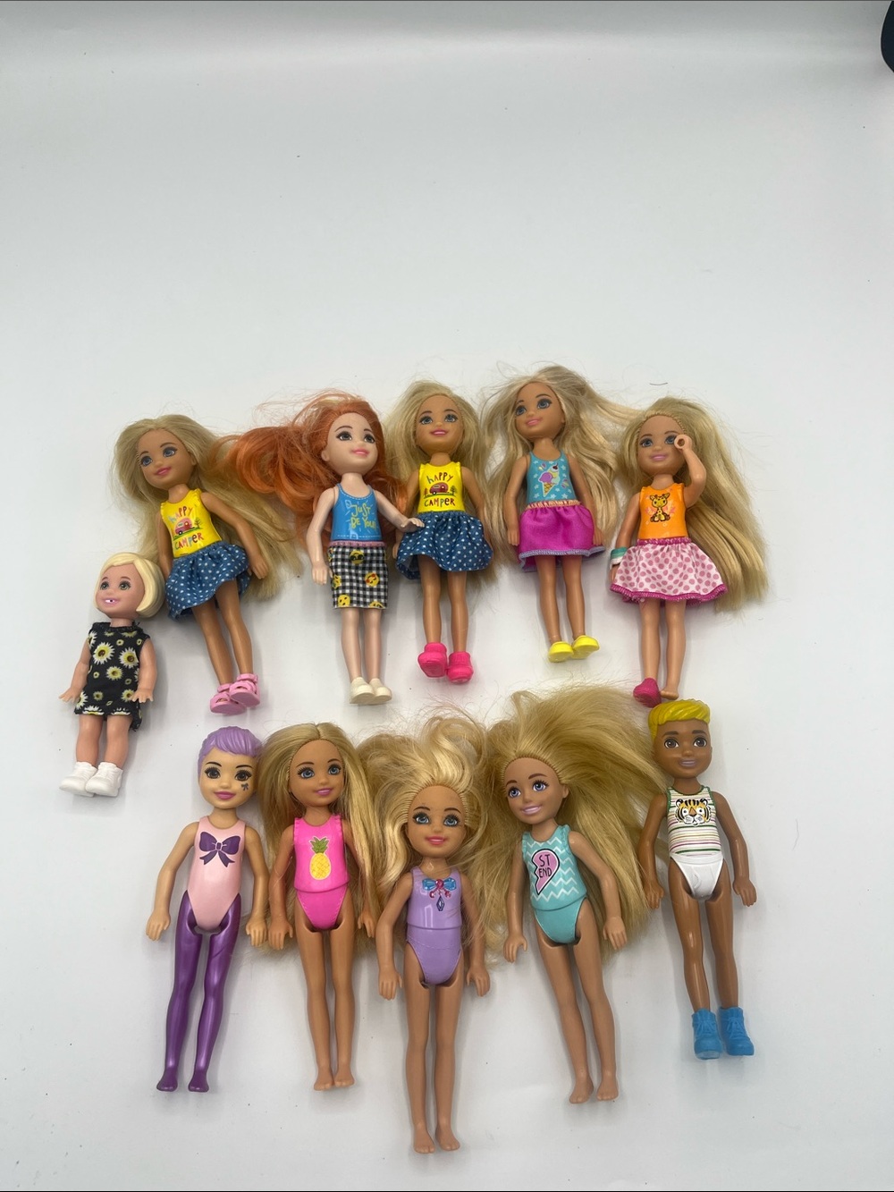 Barbie Chelsea Dolls Lot of 11